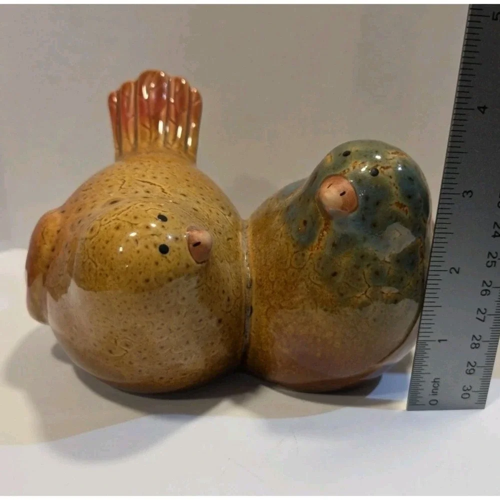 Ceramic Love Birds 3